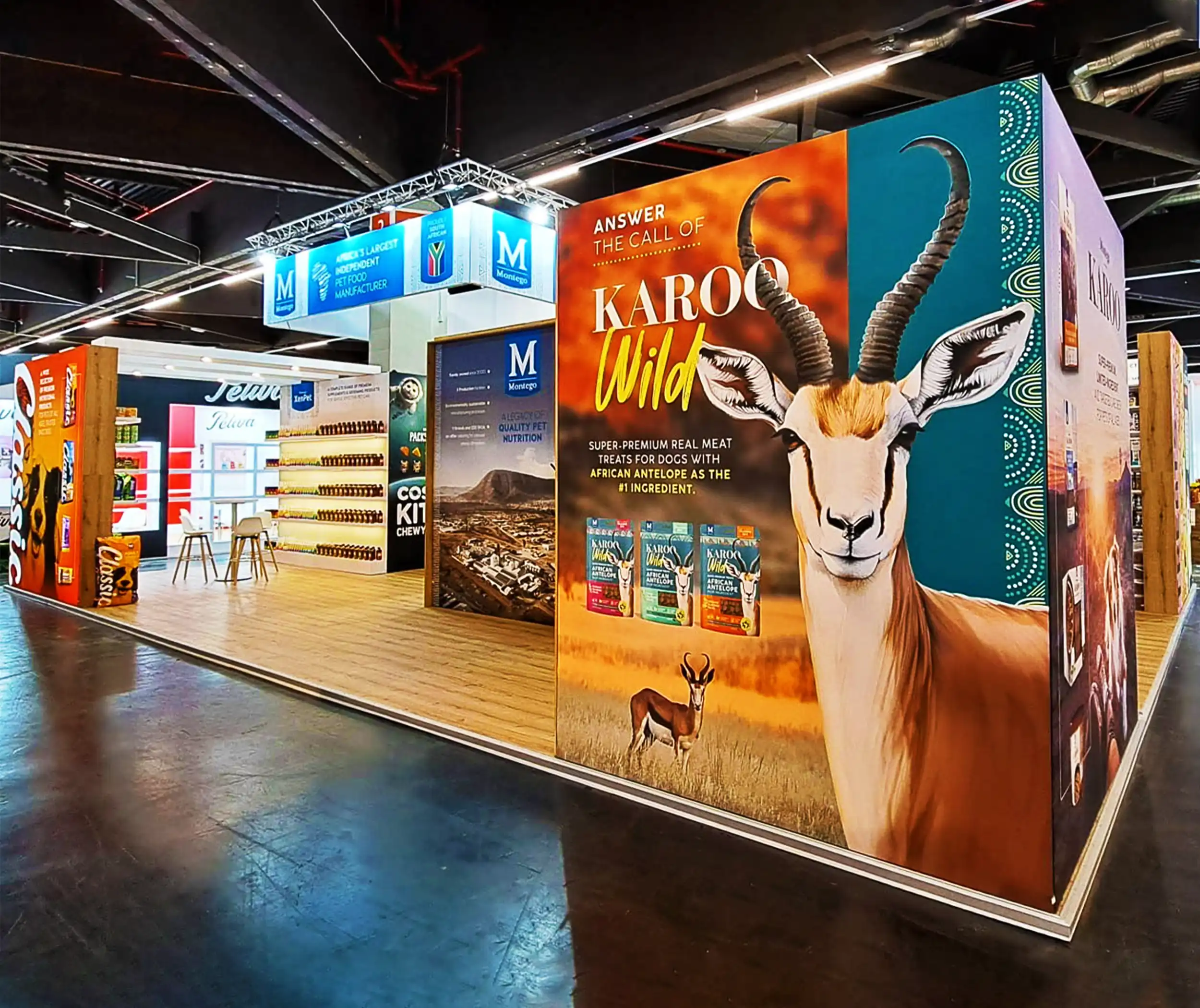Trade Show Booth for Montego - SA at Interzoo 2024, Nuremberg