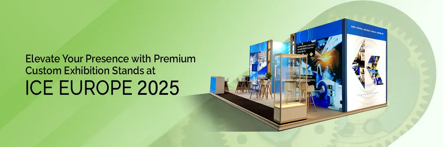 exhibition stand builders for ICE Europe 2025