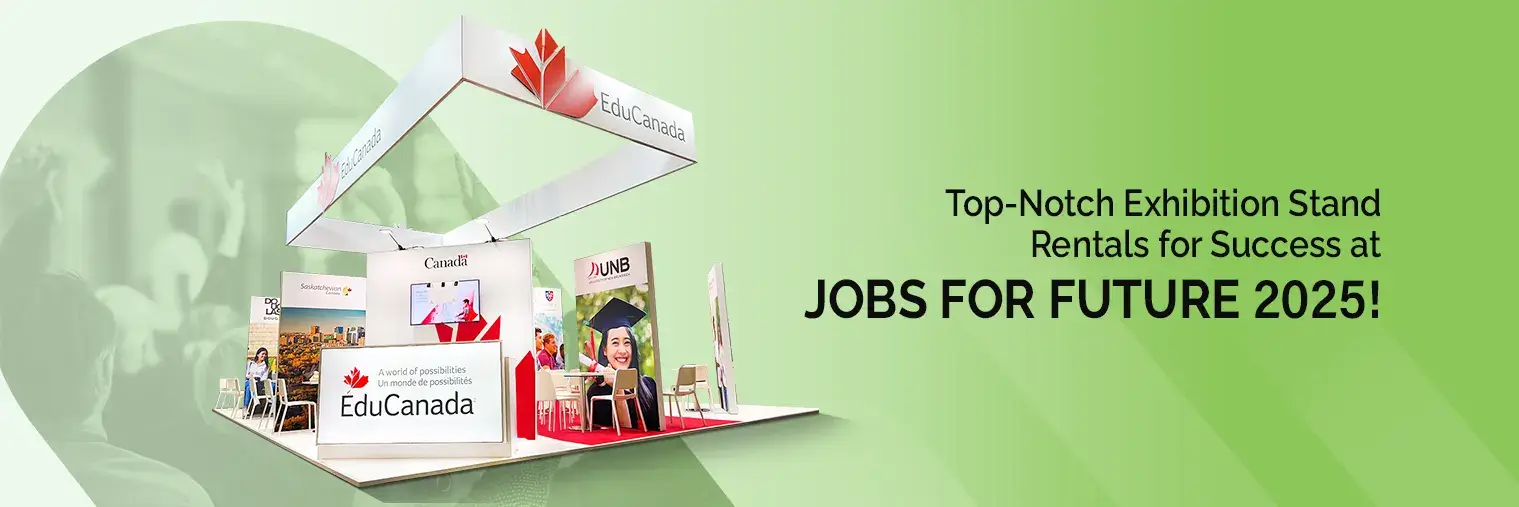 exhibition stand builders for jobs for future 2025
