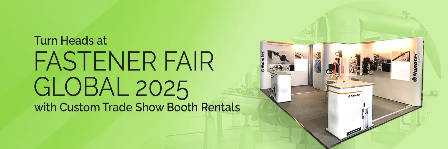 exhibition stand builders for Fastener Fair Global 2025