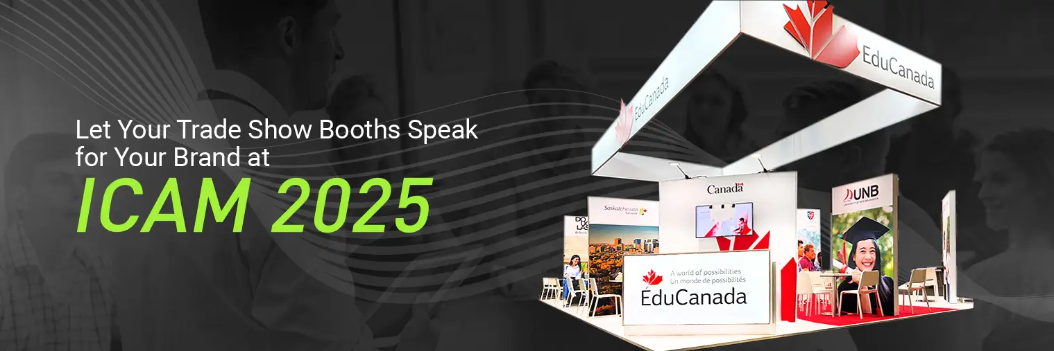 exhibition stand builders for ICAM 2025