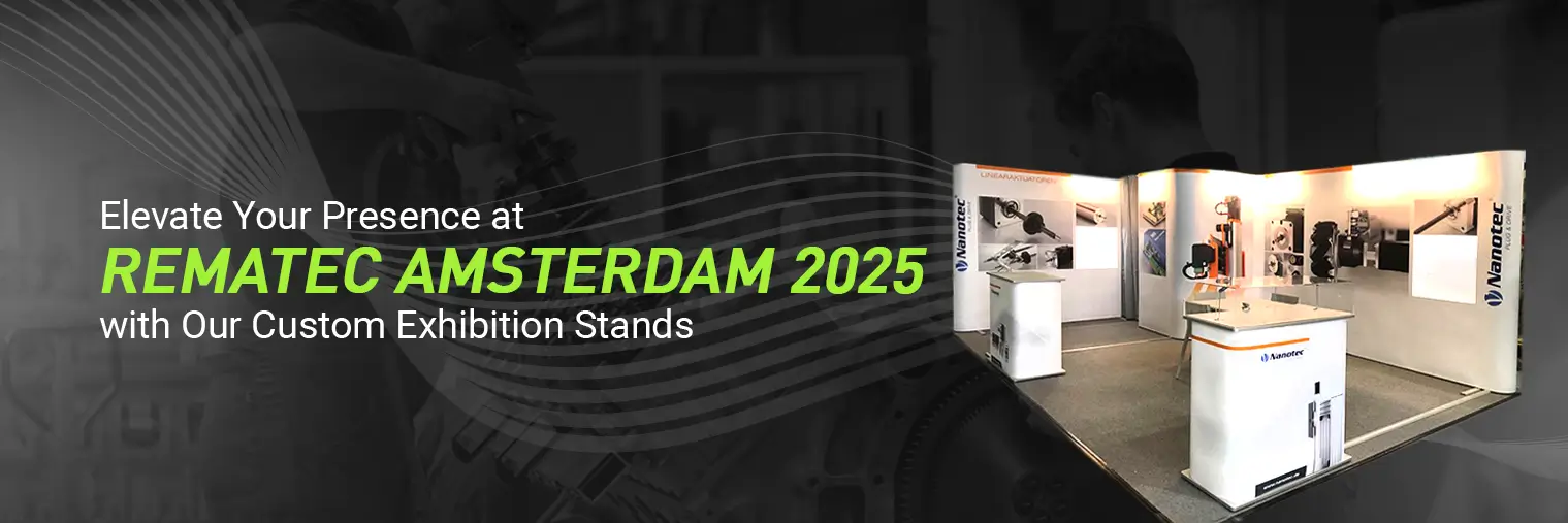 exhibition stand builders for Rematec Amsterdam 2025