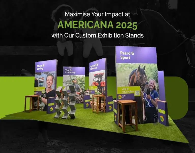 exhibition stands builder for AMERICANA 2025