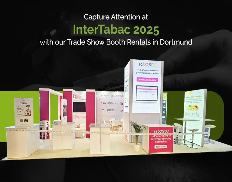 exhibition stand builder for InterTabac 2025