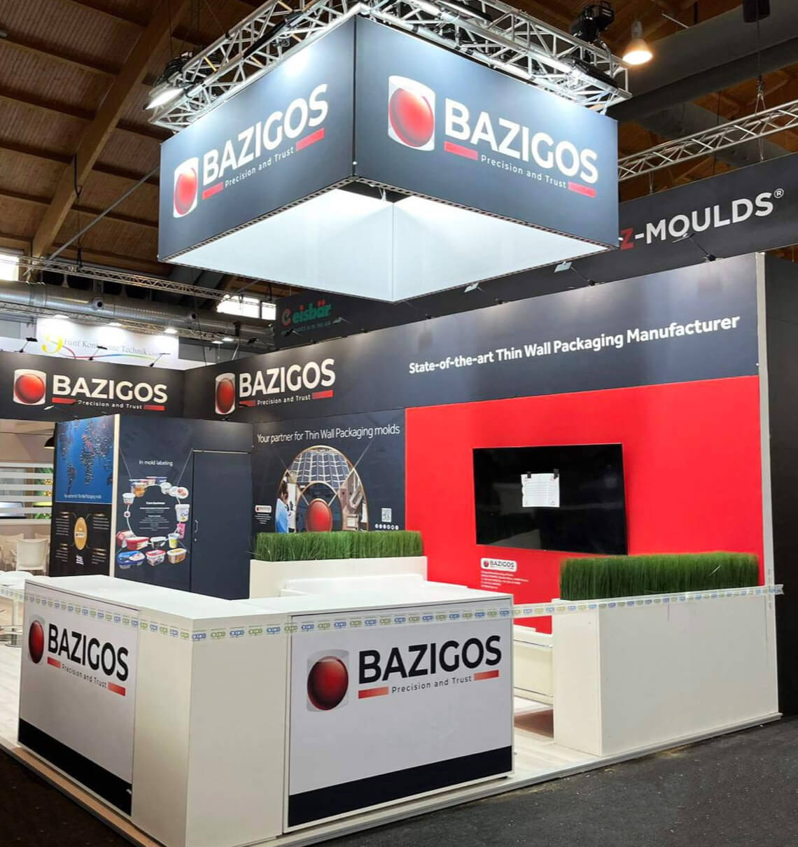 Trade Show Booth for Bazigos - Greece at Fakuma 2024, Friedrichshafen