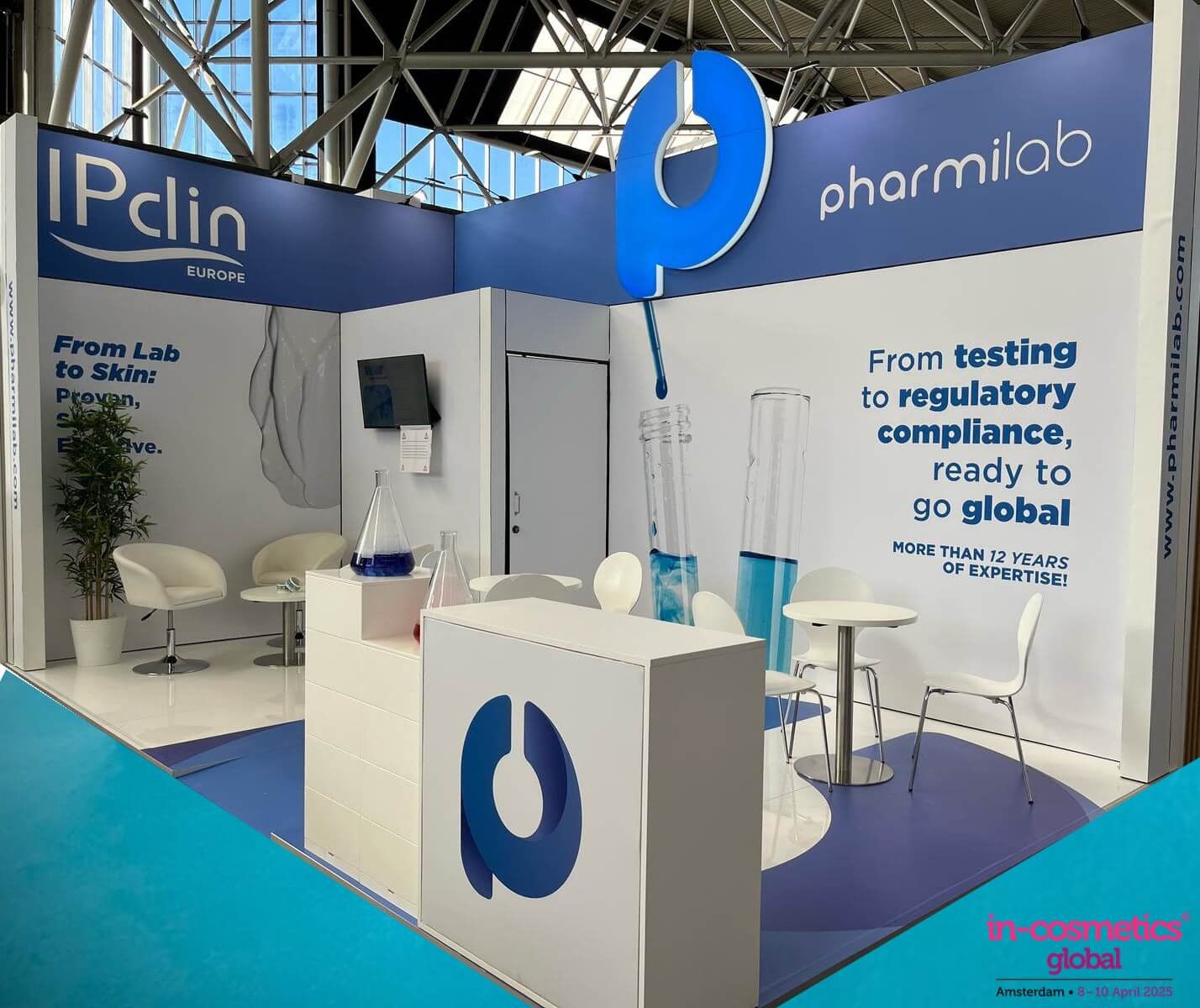 pharmilab, In-Cosmetics Global 2025, Amsterdam