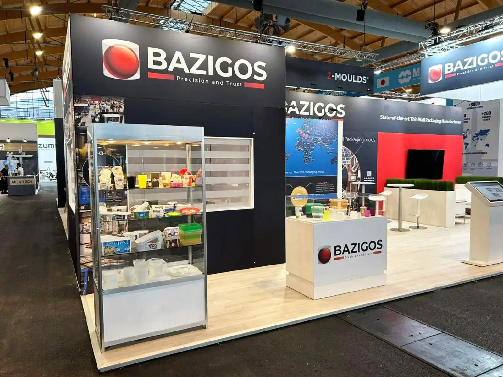 trade show booth for Bazigos - Greece at Fakuma 2024, Friedrichshafen