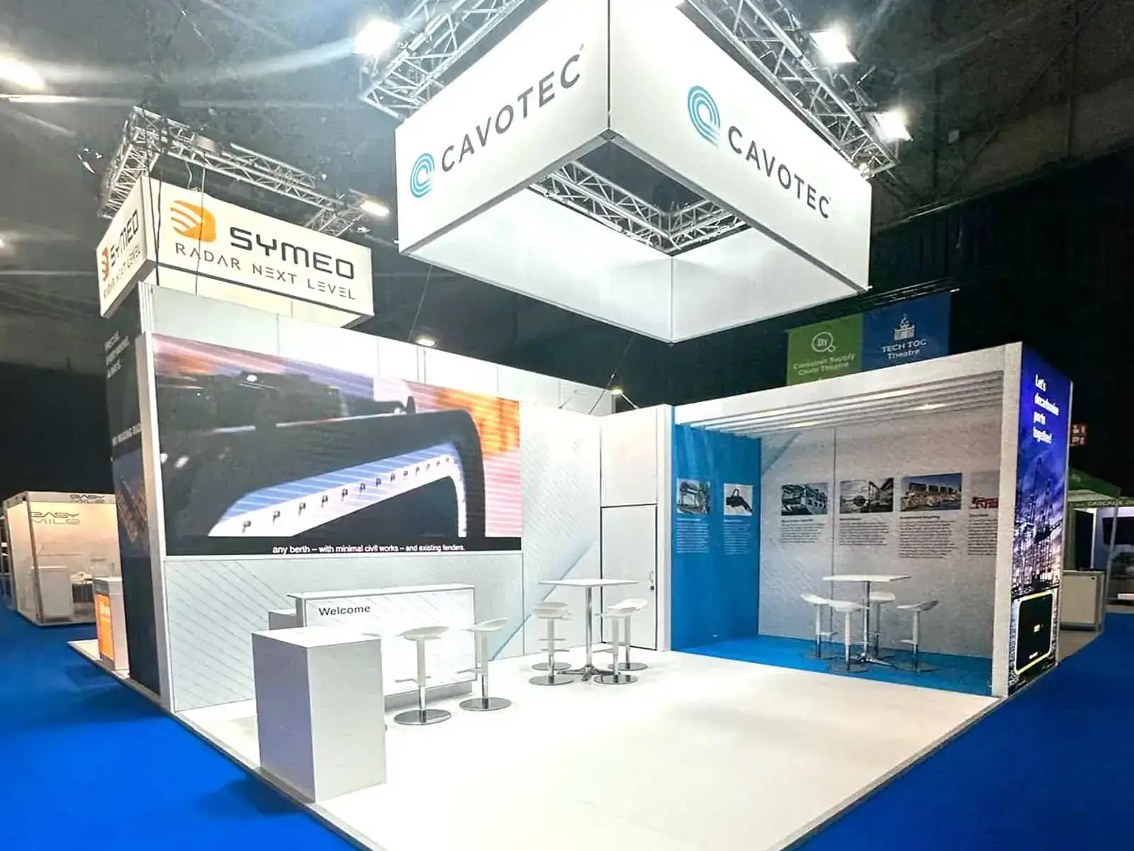Trade Show Booth for Cavotech -Switzerland at Electric & Hybrid 2024, Amsterdam