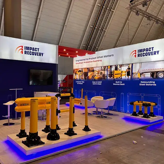 Trade Show Booth for Impact Recovery - U.S. at Logimat 2025, Stuttgart