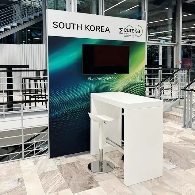 Trade Show Booth for MCI at GIS 2025, Hannover