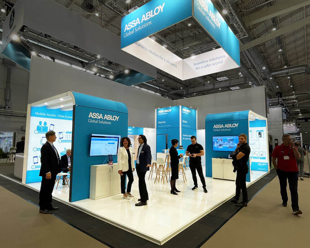 Trade Show Booth for ASSA ABLOY